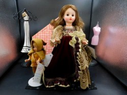 14" Rumpelstiltskin and 8"  Miller's Daughter Madame Alexander Duo Dolls  149/3000 Tags